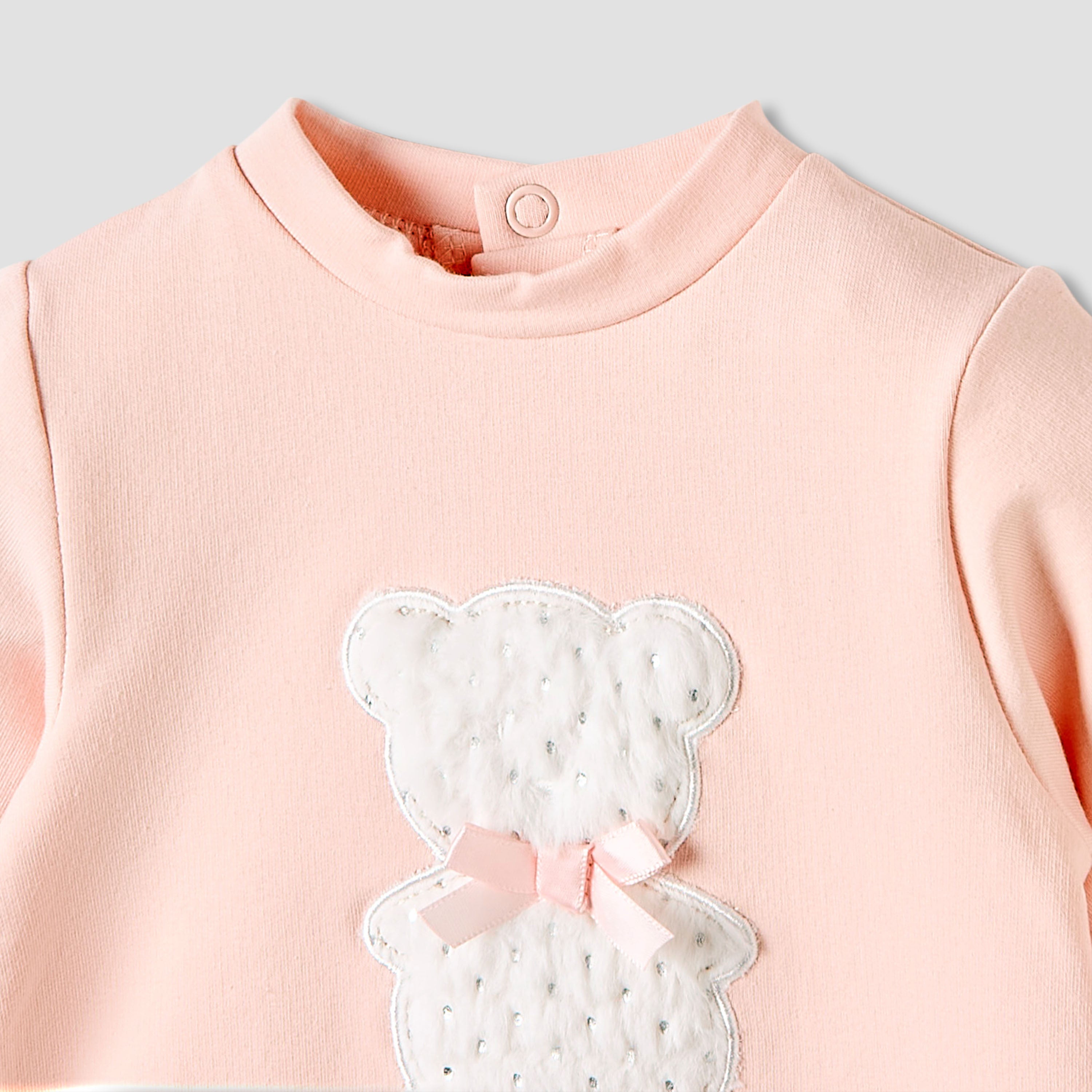 Giggles Girls Dress with Stockings - Long Sleeves - Round Neck