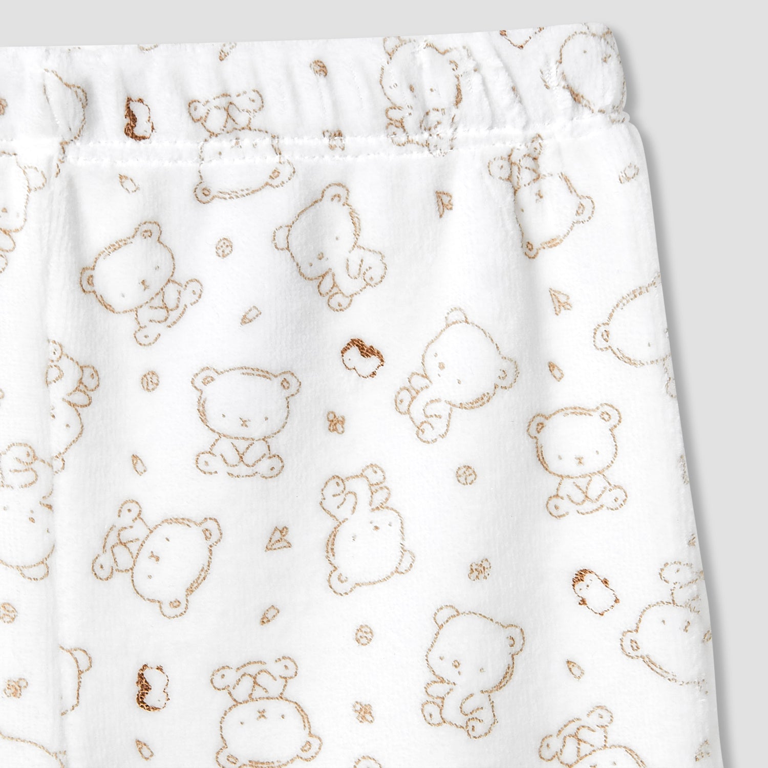 Juniors Pyjama Set with Bear Print - Long Sleeves - Crew Neck