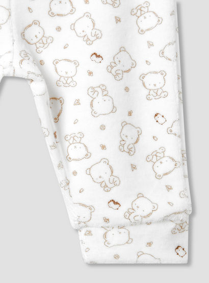 Juniors Pyjama Set with Bear Print - Long Sleeves - Crew Neck-baby-boys-clothing-nightwear-pyjamasets-image-7