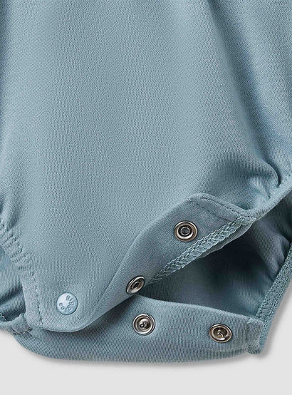 Giggles Collared Bodysuit with Snap Button Closure - Short Sleeves-baby-boys-clothing-bodysuits-image-4