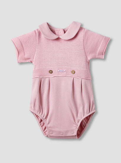 Giggles Collared Bodysuit with Snap Button Closure - Short Sleeves-baby-girls-clothing-bodysuits-image-1
