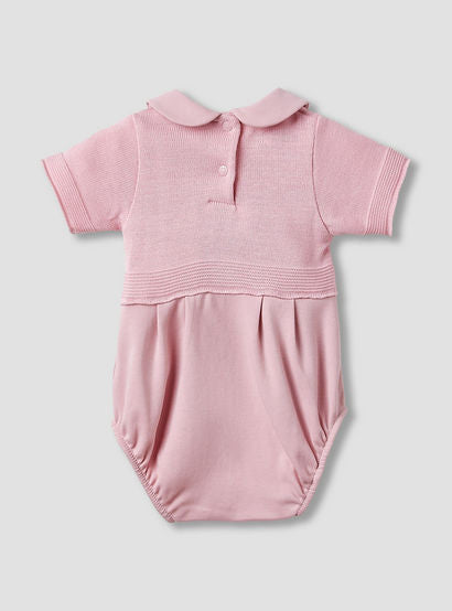 Giggles Collared Bodysuit with Snap Button Closure - Short Sleeves-baby-girls-clothing-bodysuits-image-2