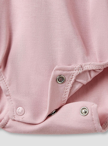Giggles Collared Bodysuit with Snap Button Closure - Short Sleeves-baby-girls-clothing-bodysuits-image-4