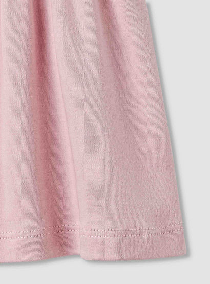 Giggles Girls A-line Dress with Smock Detail - Cotton - Short Sleeves - Peter Pan Collar-baby-girls-clothing-dressesandjumpsuits-image-4