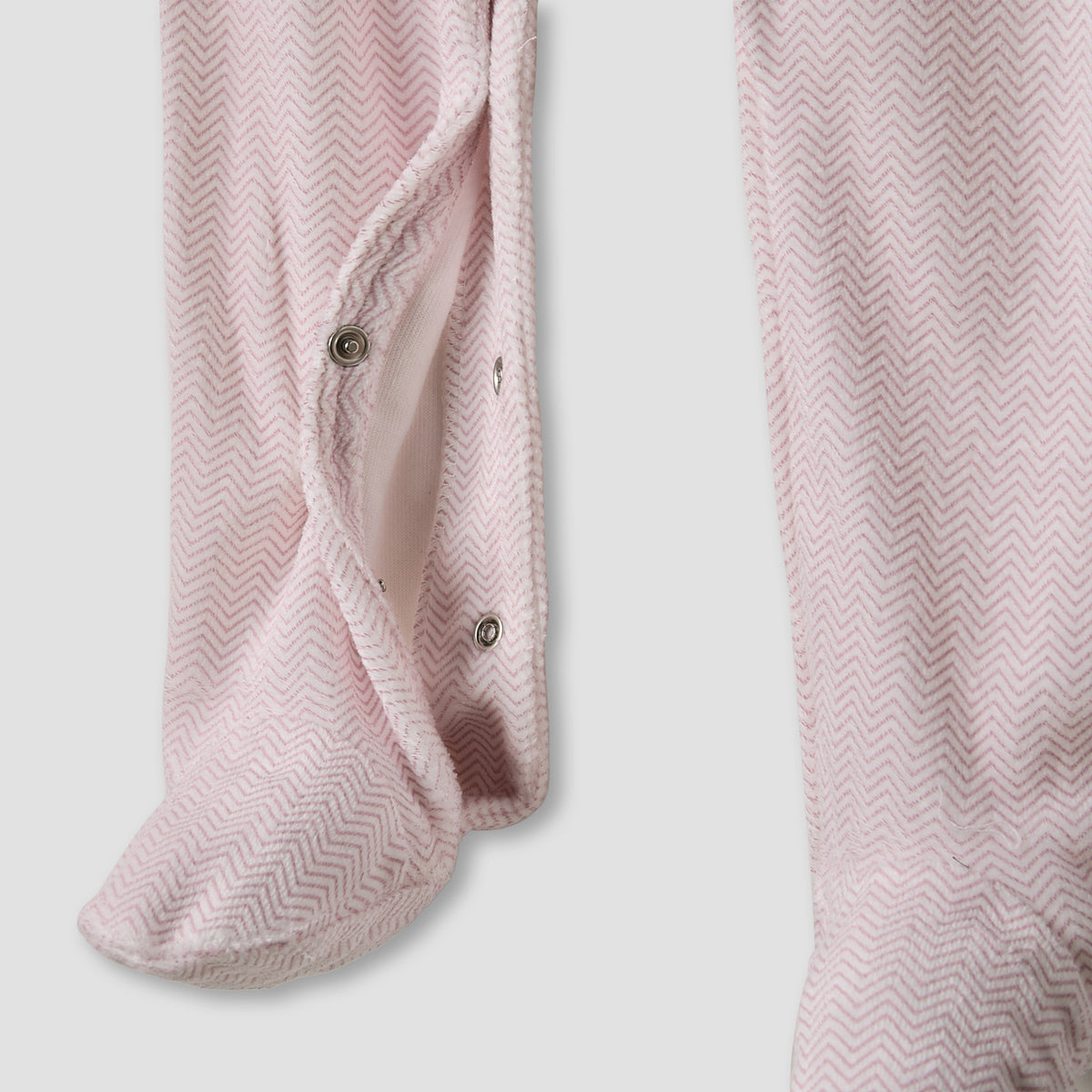 Juniors Crew Neck Sleepsuit with Embroidery - Long Sleeves - Set of 2