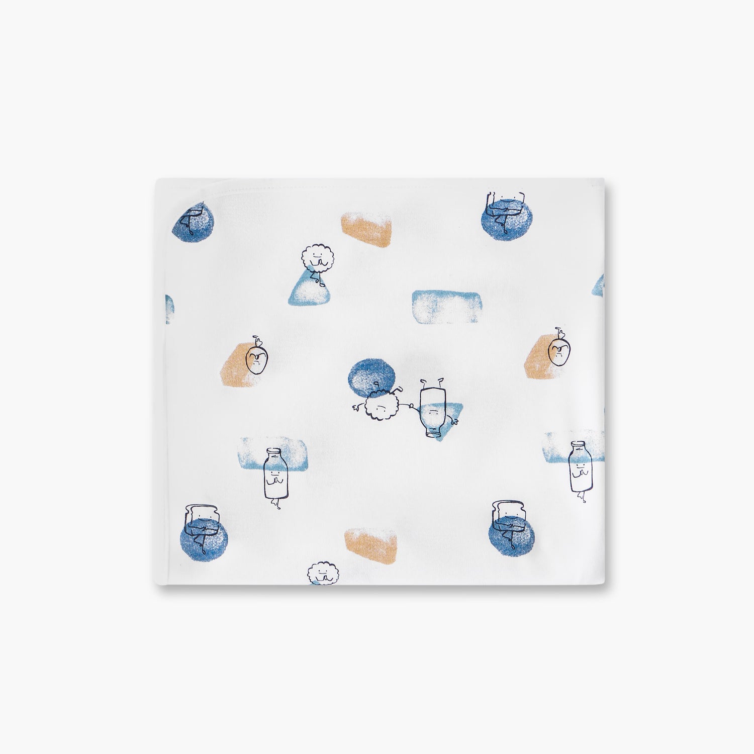 Juniors Baby Receiving Blanket with Print - Cotton