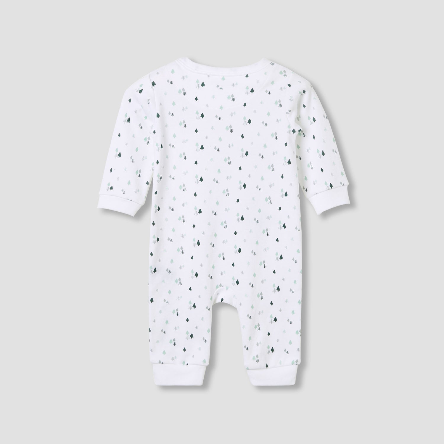 Juniors Crew Neck Sleepsuit with Animal Print - Cotton - Long Sleeves