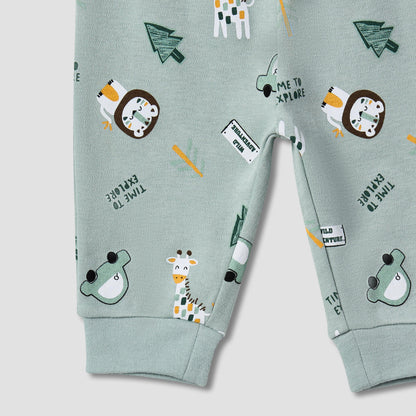 Juniors Printed Raglan Sleeve T-shirt and Pyjama Set