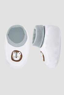 Juniors Printed Slip-On Booties-undefined-image-1
