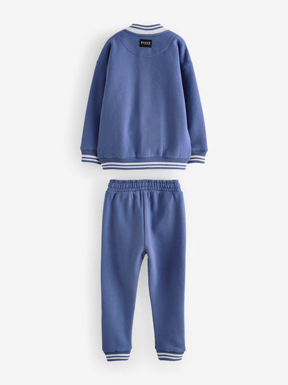 Baker by Ted Baker 3 Piece Varsity Jacket T-Shirt and Jogger Set