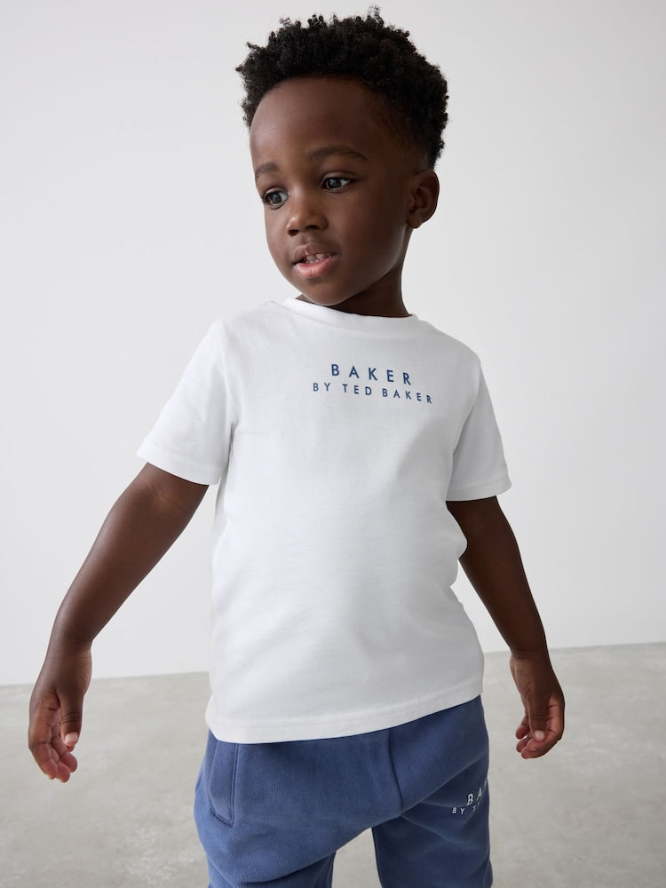 Baker by Ted Baker 3 Piece Varsity Jacket T-Shirt and Jogger Set