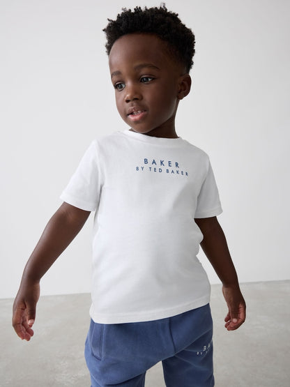 Baker by Ted Baker 3 Piece Varsity Jacket T-Shirt and Jogger Set
