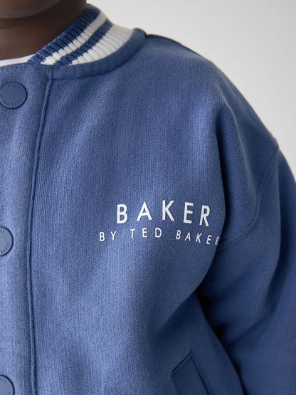 Baker by Ted Baker 3 Piece Varsity Jacket T-Shirt and Jogger Set