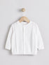 White Cable Knitted Baby Cardigan - Size 50cm (First Size)