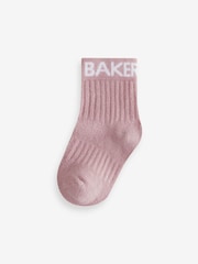 Baker by Ted Baker 5 Pack Socks - Size Newborn