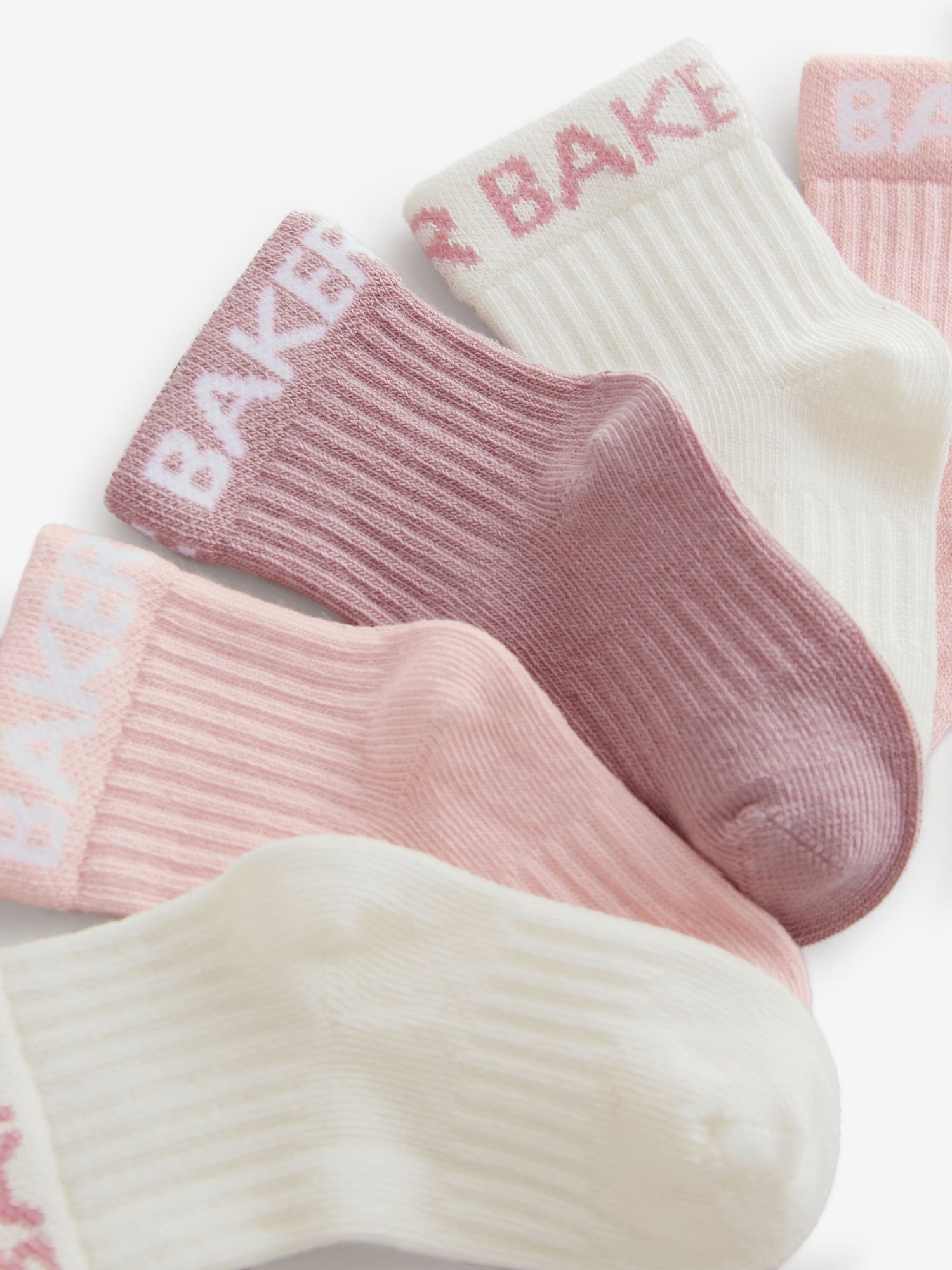 Baker by Ted Baker 5 Pack Socks - Size Newborn