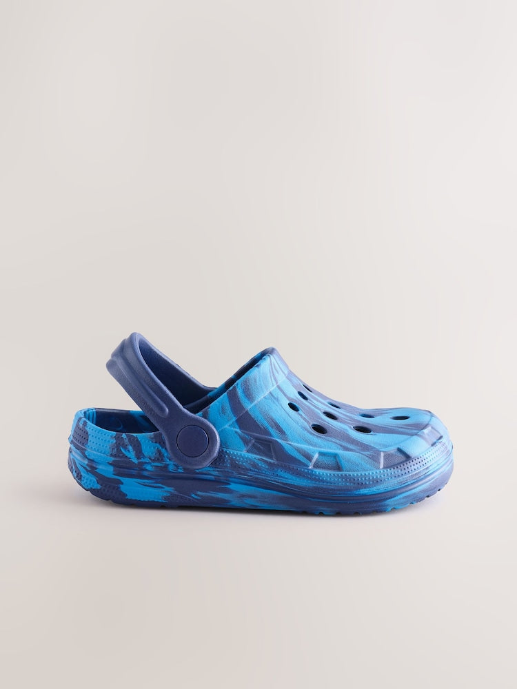 Blue Marble Clogs