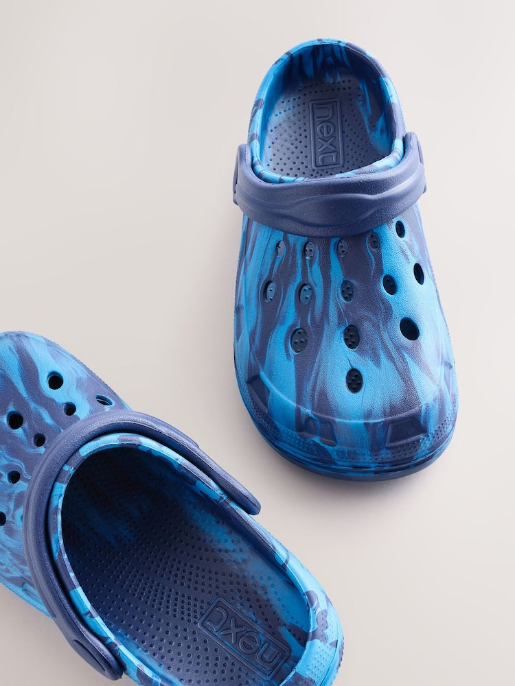 Blue Marble Clogs