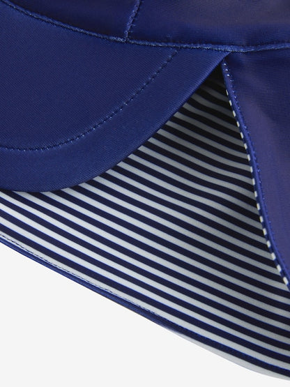 Navy Legionnaire Swim Hat (3mths-10yrs) - Size 3-9 Months (62-74cm)