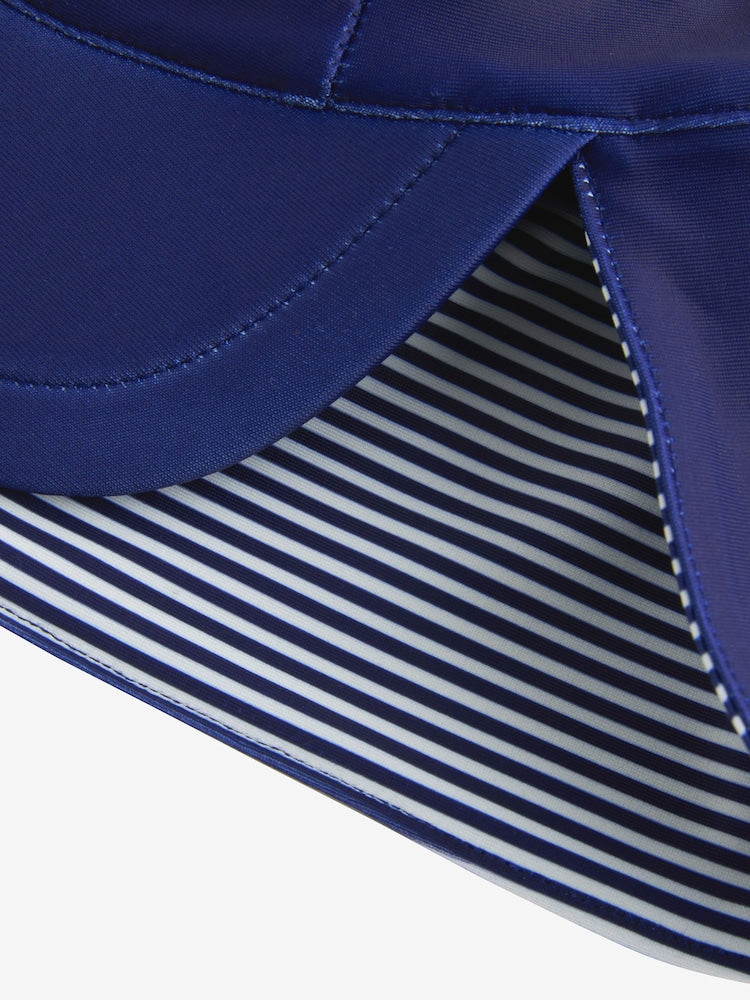 Navy Legionnaire Swim Hat (3mths-10yrs) - Size 3-9 Months (62-74cm)