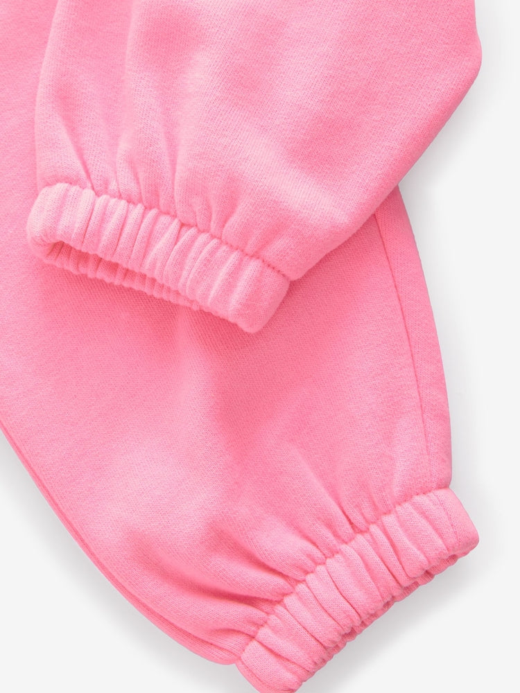 Bright Pink Cuffed Sweat Joggers (3mths-7yrs)