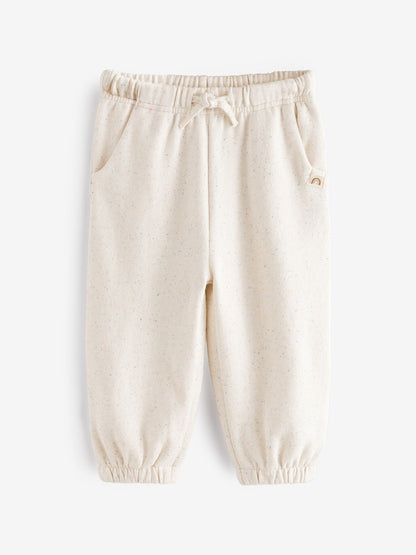 Oatmeal Cuffed Sweat Joggers (3mths-7yrs) - Size 3-6 Months (62-68cm)