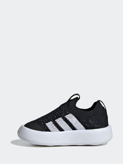 adidas Black Bubblecomfy Slip On Infant Trainers