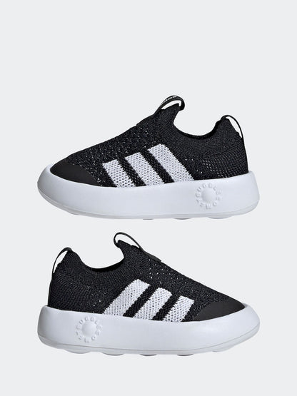 adidas Black Bubblecomfy Slip On Infant Trainers
