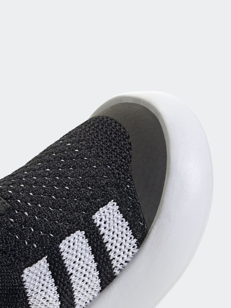 adidas Black Bubblecomfy Slip On Infant Trainers