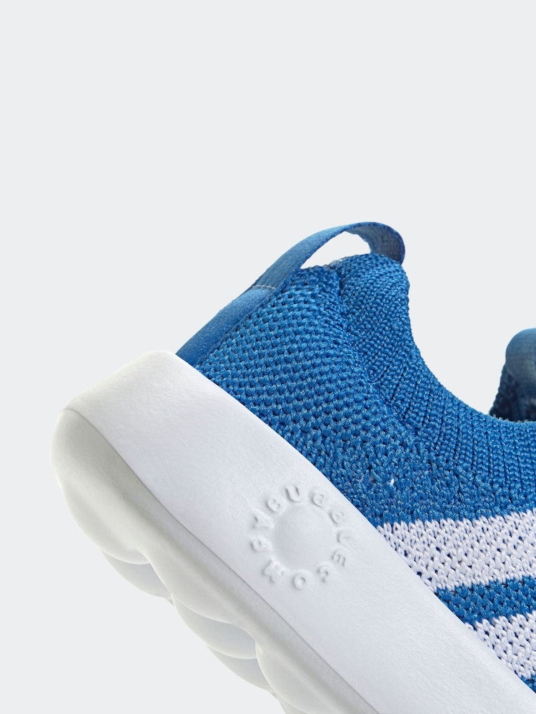 adidas Blue Bubblecomfy Slip On Infant Trainers