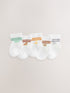 White Stripe Baby Socks 5 Pack - Size 50cm (First Size) - White Stripe