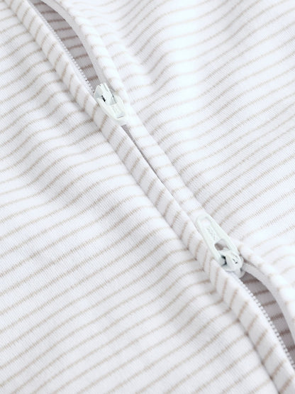 White 100% Cotton Two Way Zip Romper Sleepsuits 3 Pack (0mths-3yrs)