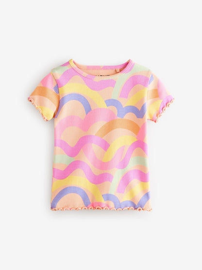 Rainbow Short Sleeve T-Shirts 5 Pack (3mths-7yrs)
