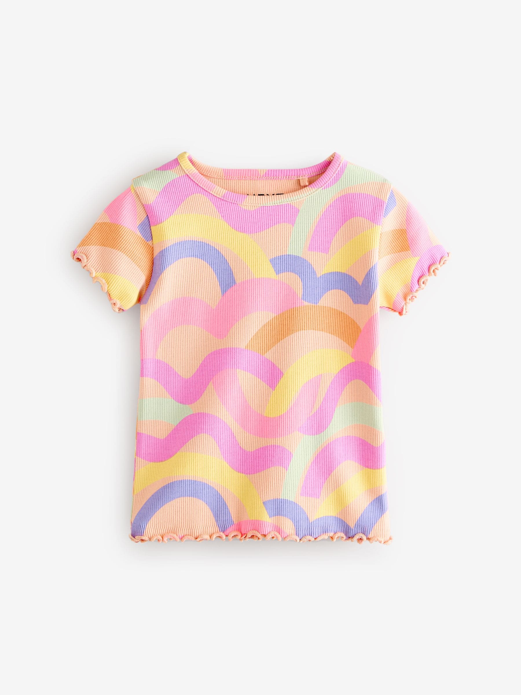 Rainbow Short Sleeve T-Shirts 5 Pack (3mths-7yrs) - Size 3-6 Months (62-68cm)