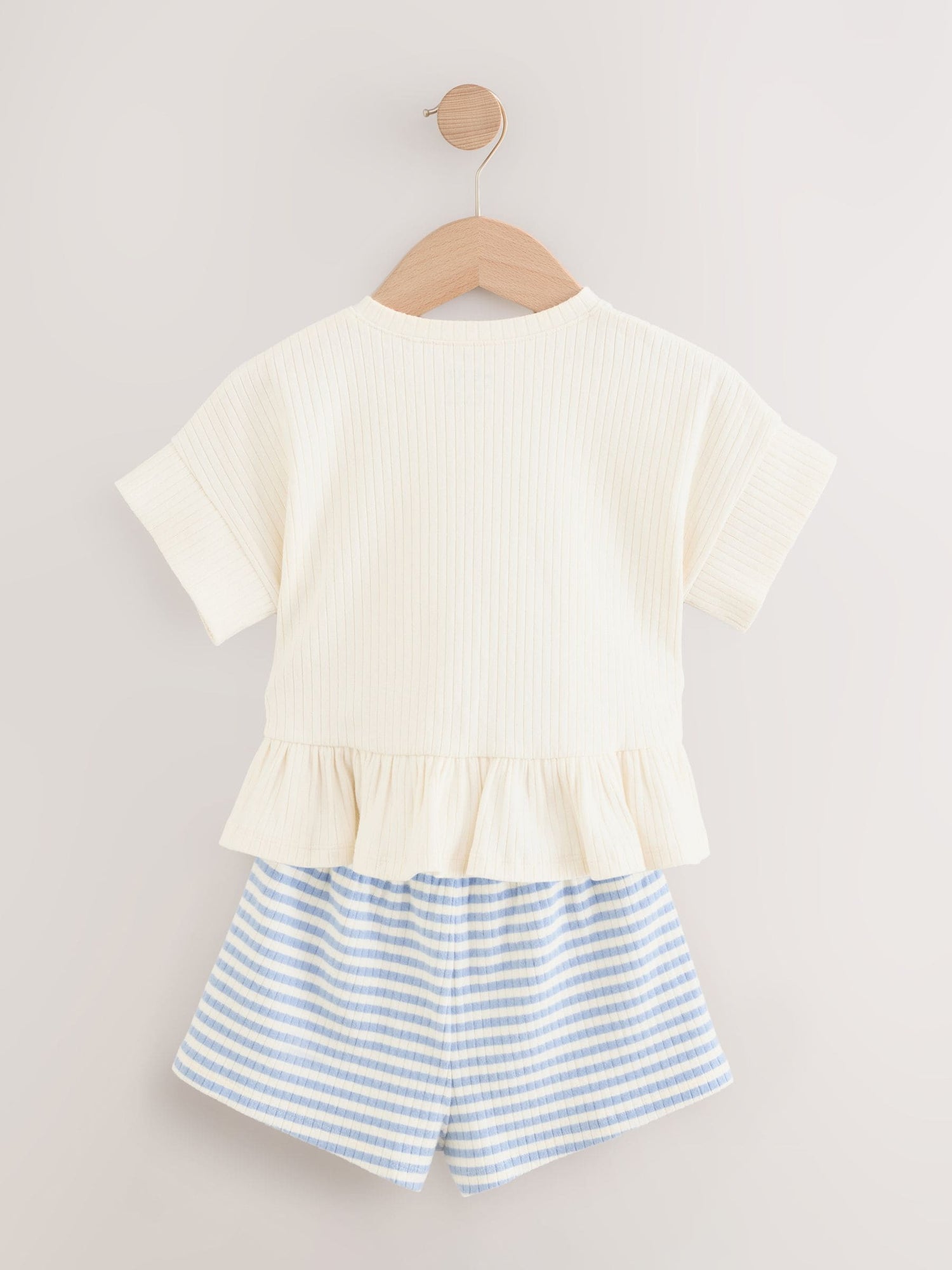 Pink T-Shirt &amp; Short 2 Pack Set (3mths-7yrs) - Size 3-6 Months (62-68cm)