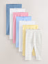 Core Leggings 7 Pack (3mths-7yrs) - Size 3-6 Months (62-68cm) - Core