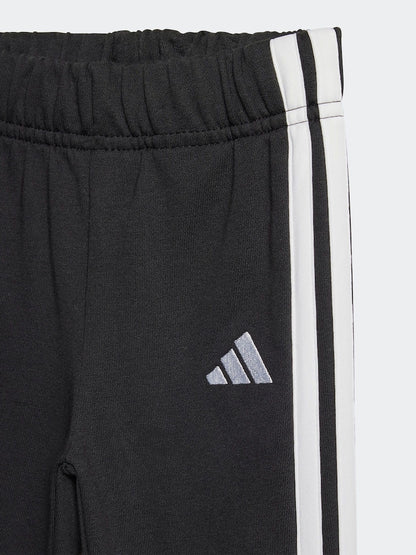adidas Black Essentials Infant Kids Joggers Set