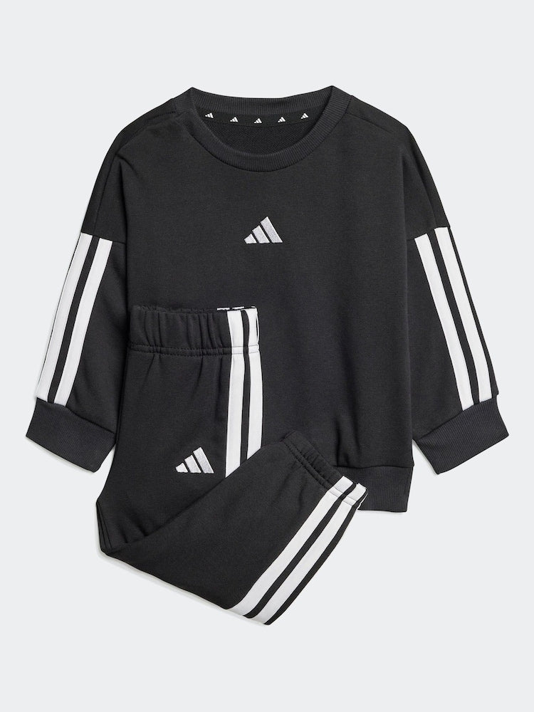 adidas Black Essentials Infant Kids Joggers Set