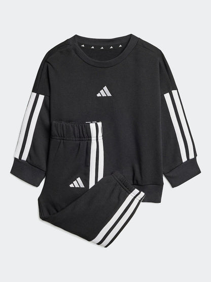 adidas Black Essentials Infant Kids Joggers Set