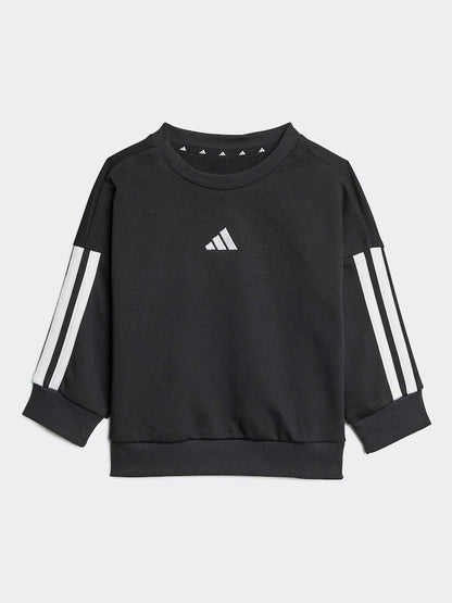 adidas Black Essentials Infant Kids Joggers Set