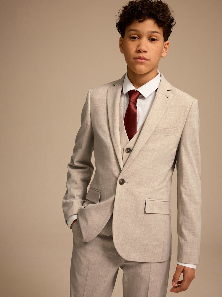 Neutral Suit Jacket (3-16yrs)