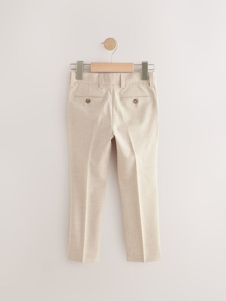 Neutral Suit Trousers (3-16yrs)