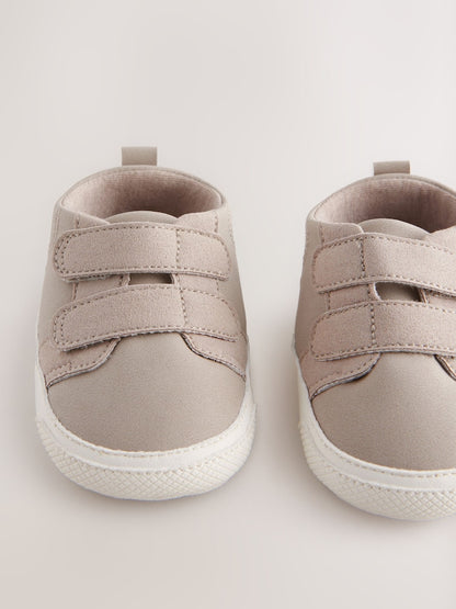 Neutral Touch Fastening Baby Trainers (0-2mths) - Size Up To 3 Months (50 - 62cm)