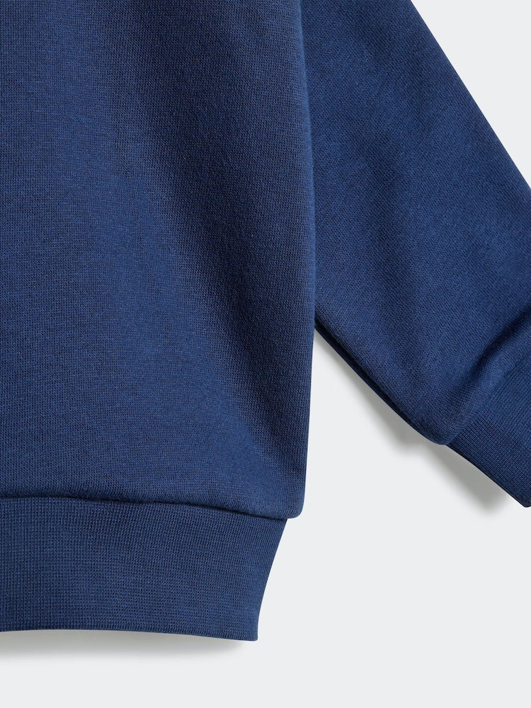 adidas originals Blue Sweatshirt and Denim Legging Set Infant Kids