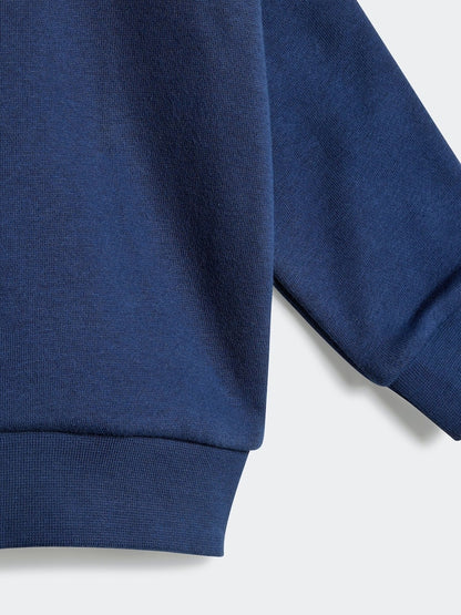 adidas originals Blue Sweatshirt and Denim Legging Set Infant Kids