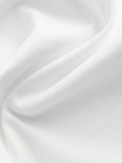 White Short Sleeve Plain T-Shirt (3mths-7yrs)