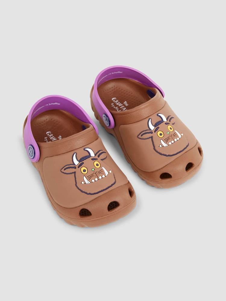 JoJo Maman Bébé Brown Gruffalo Clogs