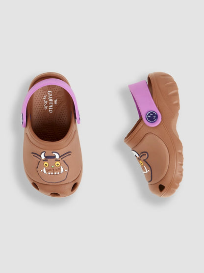 JoJo Maman Bébé Brown Gruffalo Clogs