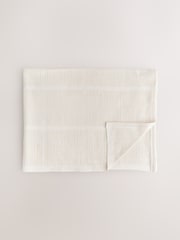 2 Pack Natural Cotton Baby Cellular Blankets - Size 75x95