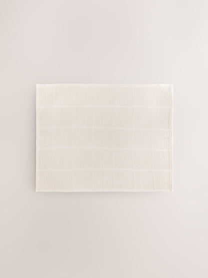 2 Pack Natural Cotton Baby Cellular Blankets - Size 75x95